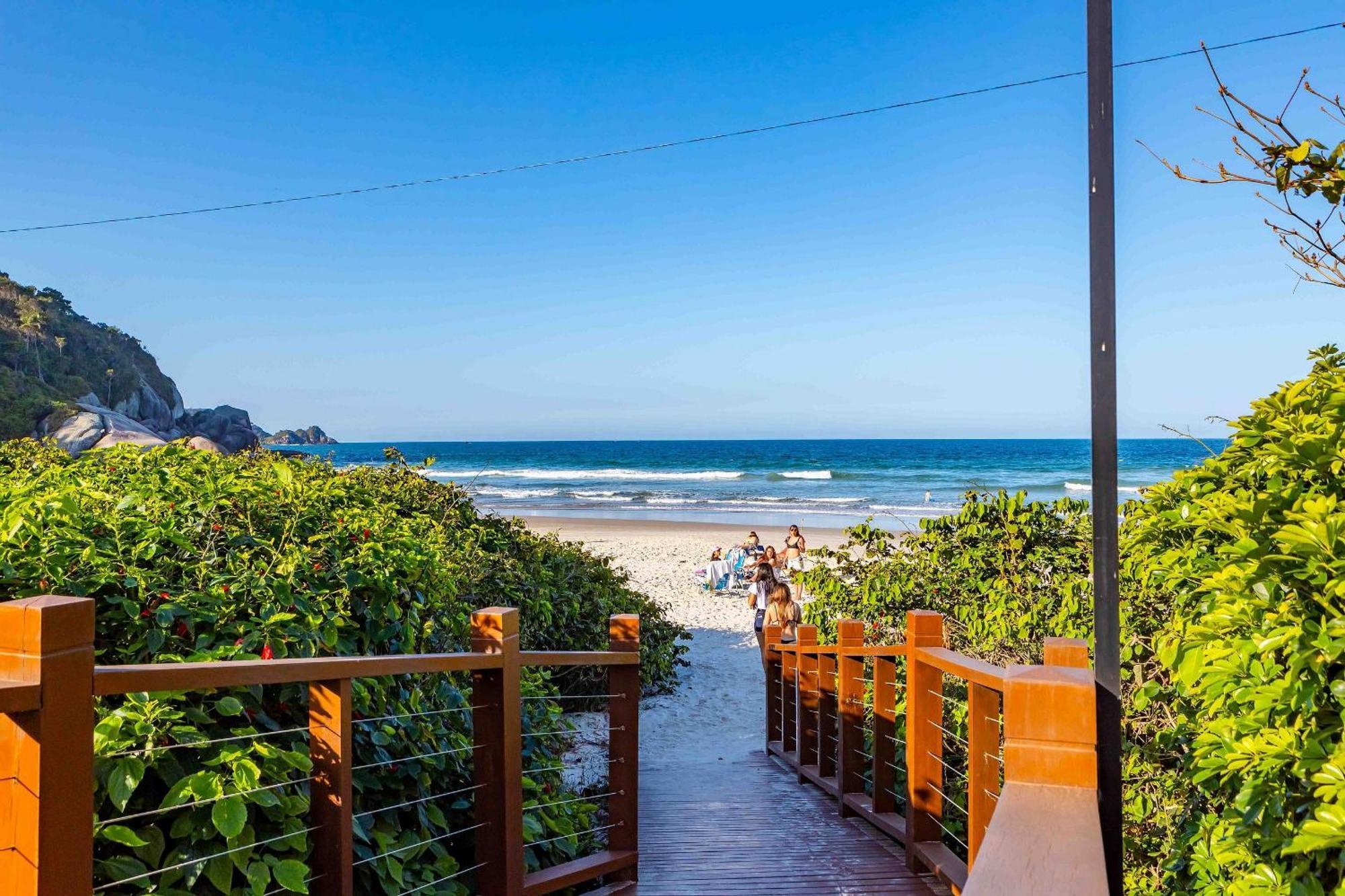 Varandas Do Atlantico - Apartamento Em Condominio Pe Na Areia Bombinhas Esterno foto