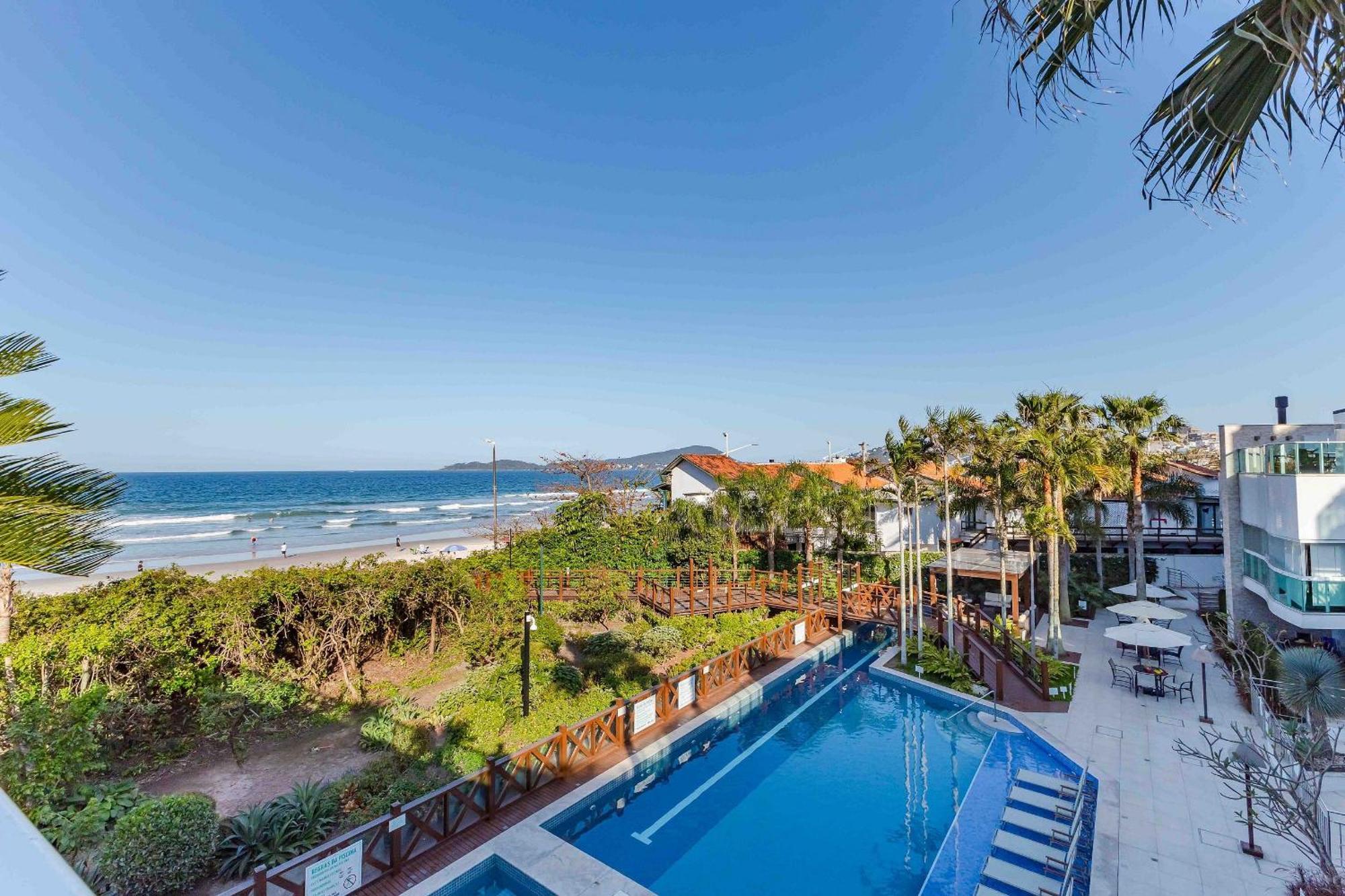 Varandas Do Atlantico - Apartamento Em Condominio Pe Na Areia Bombinhas Esterno foto