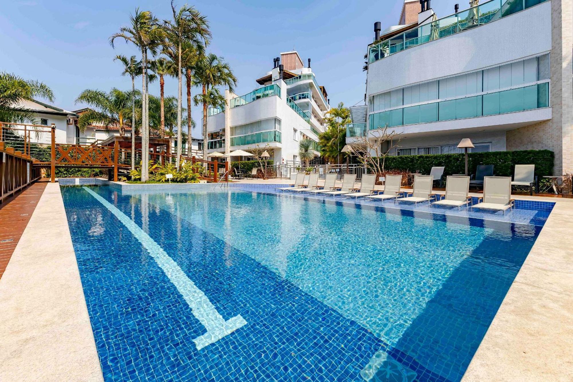 Varandas Do Atlantico - Apartamento Em Condominio Pe Na Areia Bombinhas Esterno foto